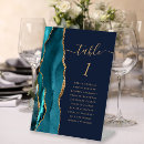 Search for navy and gold table cards Agate