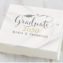 Search for graduation hat napkins Grad party