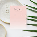 Search for earring card business cards Jewellery