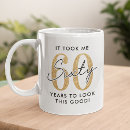 Search for funny 60th mugs Modern