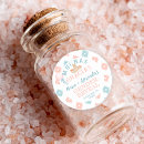 Search for thank you gender reveal stickers Blue or pink