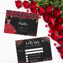 Search for 16 rsvp cards Black
