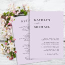 Search for purple wedding invitations Chic