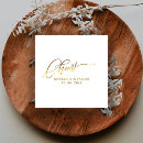 Search for fancy cocktail wedding napkins Trendy