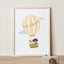 Search for hot air balloon nursery posters Whimsical