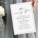 Search for morning wedding invitations Calligraphy