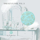 Search for blue gold knobs and pulls Bathroom