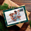 Search for green plaid christmas cards Tartan