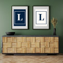 Search for monogramming posters Initial