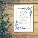 Search for aquamarine wedding invitations Blue