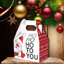 Search for santa claus favour boxes Typography