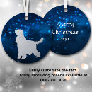 Search for english cocker spaniel christmas tree decorations Animal