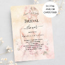 Search for blushing bride bridal shower invitations Floral