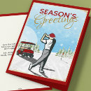 Search for golf christmas cards Golfer
