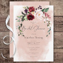 Search for rustic burgundy invitations Elegant