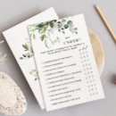 Search for over under bridal shower games Botanical