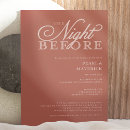 Search for dining cards invites The night before