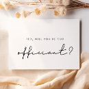 Search for will you be our officiant proposal Simple