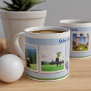 Search for sports photo mugs Golfer