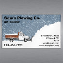 Search for snow removal business cards Truck