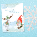 Search for knitted christmas cards Reindeer