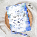Search for royal blue silver sweet 16 invitations Party