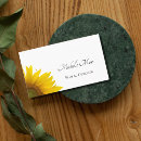 Search for sunflower business cards Yellow flower