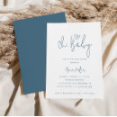 Search for minimalist dusty blue invitations Trendy