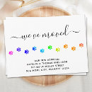 Search for paw print invitations We've moved