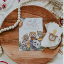 Search for jungle animals invitations Watercolor