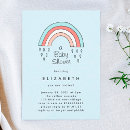 Search for over the rainbow invitations Colourful