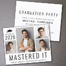 Search for masters degree graduation invitations Simple