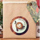 Search for coffee latte stickers Brown