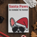 Search for french bulldog christmas cards Festive