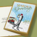 Search for golf christmas cards Golfer