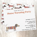 Search for dog moving announcement cards Housewarming
