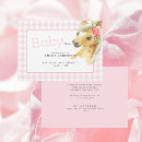 Search for gingham and pink invitations Girl