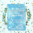 Search for abstract light invitations Blue