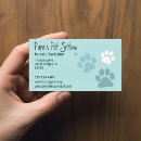 Search for track business cards Animal