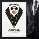 Search for men 40th birthday invitations Suit