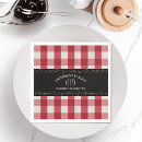 Search for red and black napkins Farmhouse