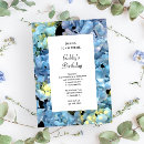 Search for hydrangea birthday Blue hydrangeas