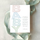 Search for pastel baby shower invitations Colourful