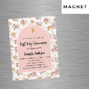 Search for rose gold first communion invitations Catholic