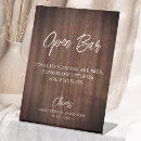 Search for rustic open bar signs Calligraphy
