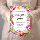 Search for girly wedding invitations Watercolor