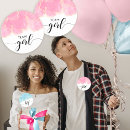 Search for baby shower games stickers Boy or girl