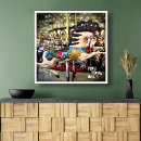 Search for vintage carnival art Carousel