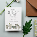 Search for race day invitations Watercolor