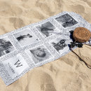Search for photo collage beach towels Square photos